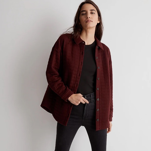 Madewell Jackets & Blazers - Madewell Quilted Shirt-Jacket